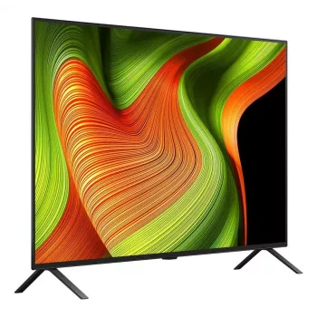 LG OLED55B53LA 55 colių OLED 4K išmanusis televizorius (2025) su α7 Gen 9 AI procesoriumi, webOS 25, Dolby Vision, Dolby Atmos, 120 Hz, HDMI 2.1, VRR, ALLM, FreeSync Premium, G-Sync Compatible