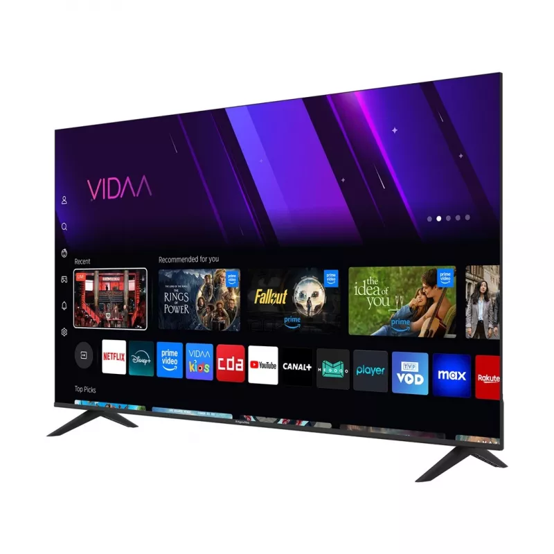 KRUGER & MATZ KM0255UHD-V3 139 cm (55 inch) 4K UHD DLED Smart TV Android TV 9.0 Wi-Fi Bluetooth Black
