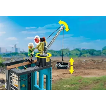 Playmobil Action Heroes 71650 Statybos aikštelės žaidimų rinkinys