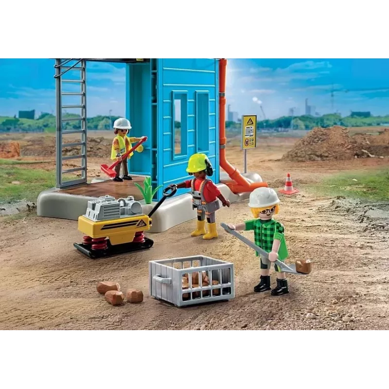 Playmobil Action Heroes 71650 Statybos aikštelės žaidimų rinkinys