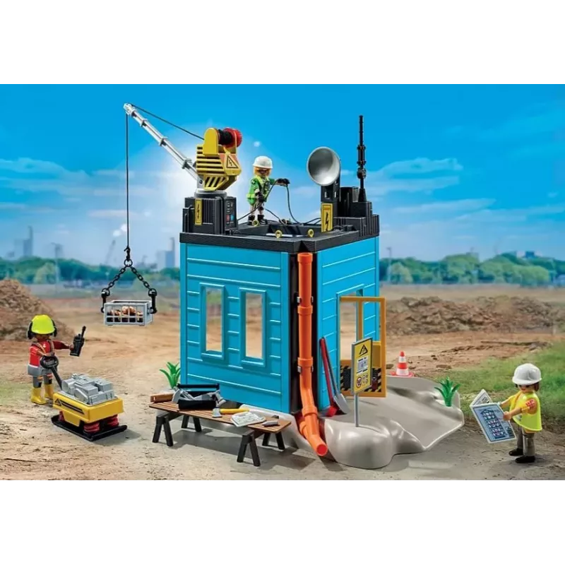 Playmobil Action Heroes 71650 Statybos aikštelės žaidimų rinkinys
