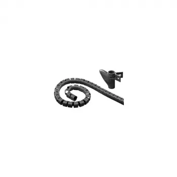 TECHLY Flexible Cable Cover 2,5 m 25 mm skersmens juoda