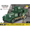 COBI KLOCKI Historical Collection Rolls-Royce Armoured Car 1920 Pattern Mk I Konstrukcinis Rinkinys (226 Detalės)