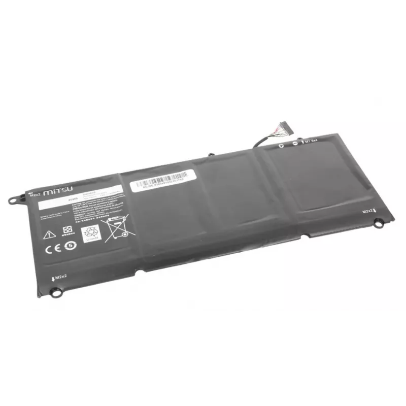 MITSU akumuliatorius, skirta Dell XPS 13 9360 BC/DE-9360, 6100 mAh (46 Wh), 7,6 V, ličio jonų