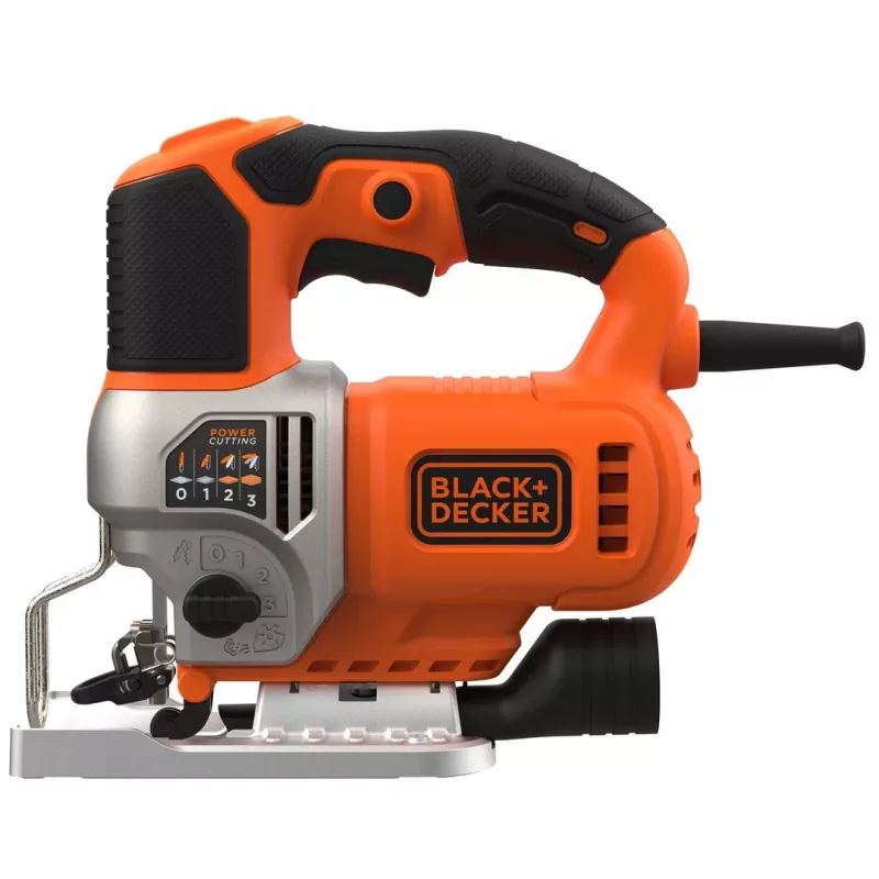 Black & Decker BES610-QS elektrinis siaurapjūklis 600W su švytuokliniu judesiu