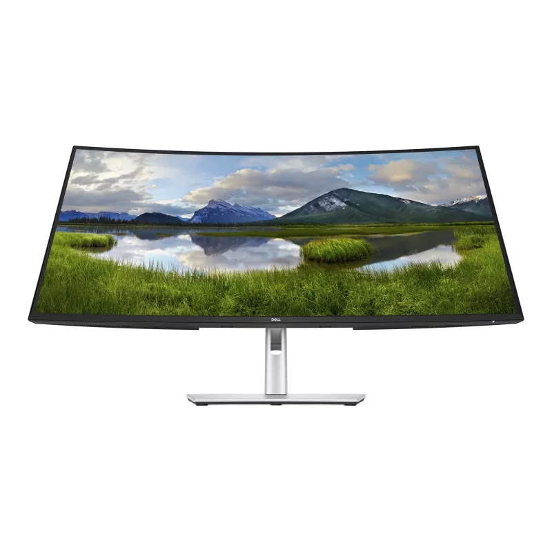 Dell P3425WE 34 inch IPS 21:9 100 Hz 5 ms 3440x1440 WQHD USB-C Hub Monitor su 90W galios tiekimu, aukščio reguliavimu, pasukimu, pakreipimu, 5 metų garantija