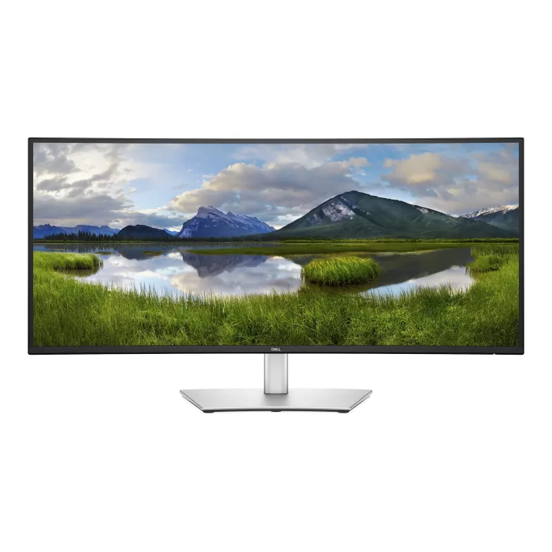 Dell P3425WE 34 inch IPS 21:9 100 Hz 5 ms 3440x1440 WQHD USB-C Hub Monitor su 90W galios tiekimu, aukščio reguliavimu, pasukimu, pakreipimu, 5 metų garantija