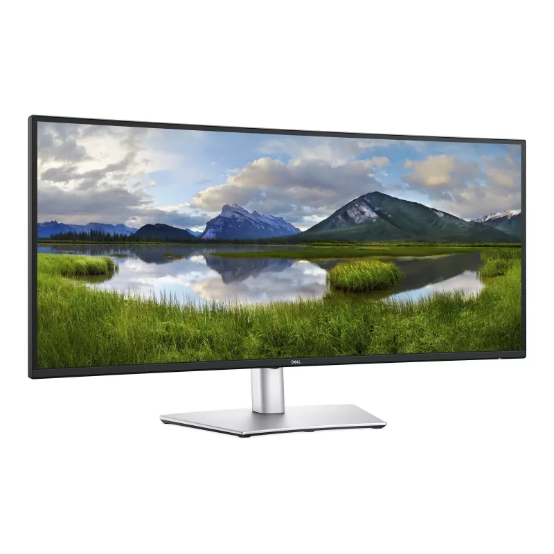 Dell P3425WE 34 inch IPS 21:9 100 Hz 5 ms 3440x1440 WQHD USB-C Hub Monitor su 90W galios tiekimu, aukščio reguliavimu, pasukimu, pakreipimu, 5 metų garantija