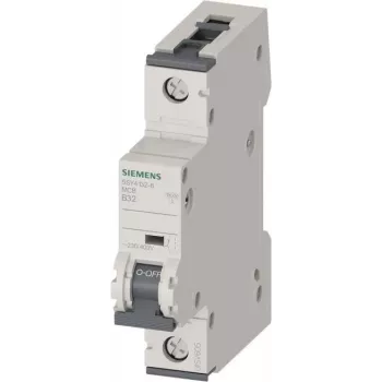 Siemens 5SY41326 Automatinis jungiklis 32A B charakteristika 1P 10kA 70mm