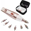 Cecotec PinkyCare 700 Perfect Nails elektrinis manikiūro ir pedikiūro rinkinys, nagų gręžtuvas, 7 antgaliai, 2 greičiai, įkraunamas, rožinė/balta