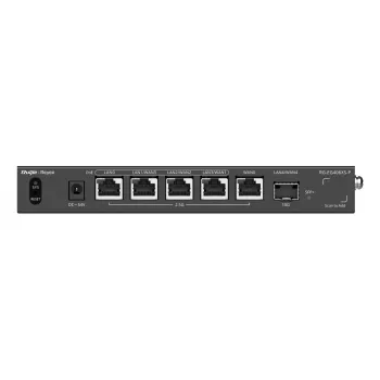 Ruijie Reyee RG-EG406XS-P Multi-WAN Cloud Gateway maršrutizatorius, 6x 2.5GE RJ45, 1x 10GE SFP+, 4 PoE, VPN, Rackmount