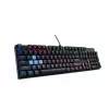 Acer Predator Aethon 303 Gaming Keyboard – laidinis, Kailh Blue mechaniniai jungikliai, RGB apšvietimas, US išdėstymas, juoda