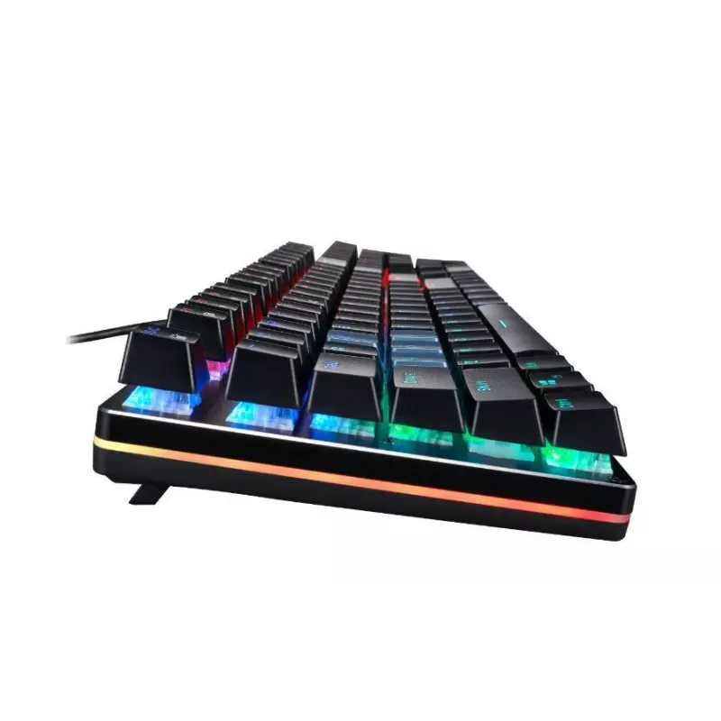 Acer Predator Aethon 303 Gaming Keyboard – laidinis, Kailh Blue mechaniniai jungikliai, RGB apšvietimas, US išdėstymas, juoda