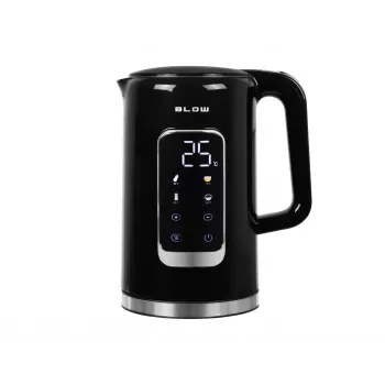 BLOW BK-17PBT Smart Wi-Fi elektrinis virdulys su skaitmeniniu ekranu, 2500W, 1,7L, juodas