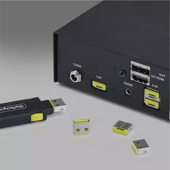 StarTech.com USB-A prievadų blokavimo kištukų rinkinys 25 vnt. – raudoni fiksuojami įdėklai, skirti USB-A-PORT-BLOCKER – daugkartiniai užfiksuojami USB-A prievado saugos kištukai (25P-USB-A-BLOCKER)