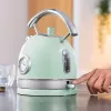 Cecotec Virdulys ThermoSense 420 Vintage 2200 W Elektrinis 1.8 L Nerūdijantis Plienas 360° Sukamasis Pagrindas Šviesiai Žalia
