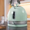 Cecotec Virdulys ThermoSense 420 Vintage 2200 W Elektrinis 1.8 L Nerūdijantis Plienas 360° Sukamasis Pagrindas Šviesiai Žalia