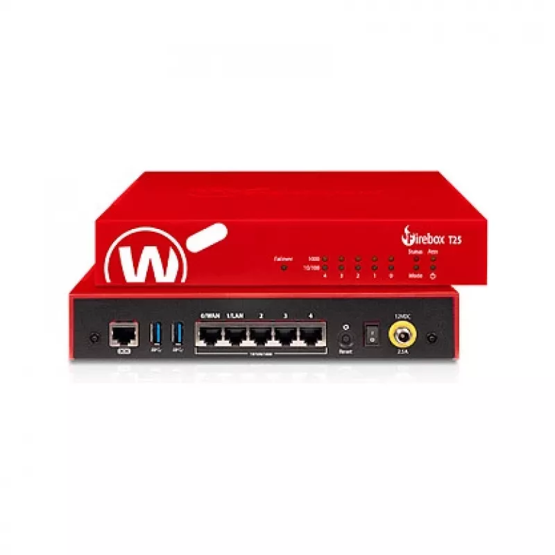WatchGuard Firebox T25-W tinklo saugumo įrenginys (tik prietaisas)