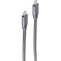 ShiverPeaks USB-C į USB-C laidas, USB 3.2 Gen 2, 5,0 m, juodas