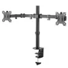 Maclean MC-884 Vieno Monitoriaus Stalo Laikiklis 17-32 inch Ekranams, Juodas, Dujinė Spyruoklė, USB 3.0