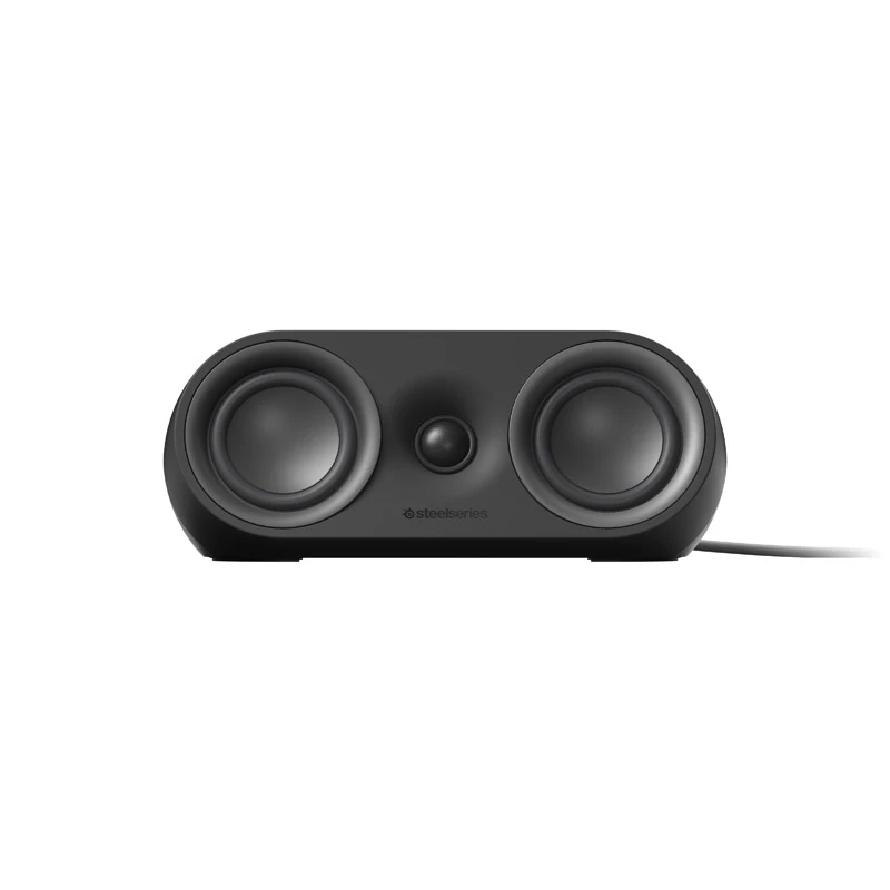 “SteelSeries Arena 9 5.1 kanalų garsiakalbių sistema su belaidžiu žemų dažnių garsiakalbiu, Bluetooth 5.0, RGB apšvietimu, juoda”