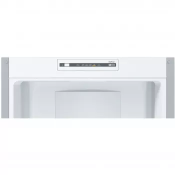 Bosch KGN36NLEA Serie 2 Šaldytuvas-Šaldiklis, Nerūdijančio plieno išvaizda, 308 L bendras naudingas tūris, Energijos klasė E