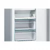 Bosch KGN36NLEA Serie 2 Šaldytuvas-Šaldiklis, Nerūdijančio plieno išvaizda, 308 L bendras naudingas tūris, Energijos klasė E