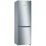Bosch KGN36NLEA Serie 2 Šaldytuvas-Šaldiklis, Nerūdijančio plieno išvaizda, 308 L bendras naudingas tūris, Energijos klasė E
