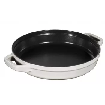 Staub La Cocotte apvalus ketaus troškinimo indas 24 cm 3,8 L juodas