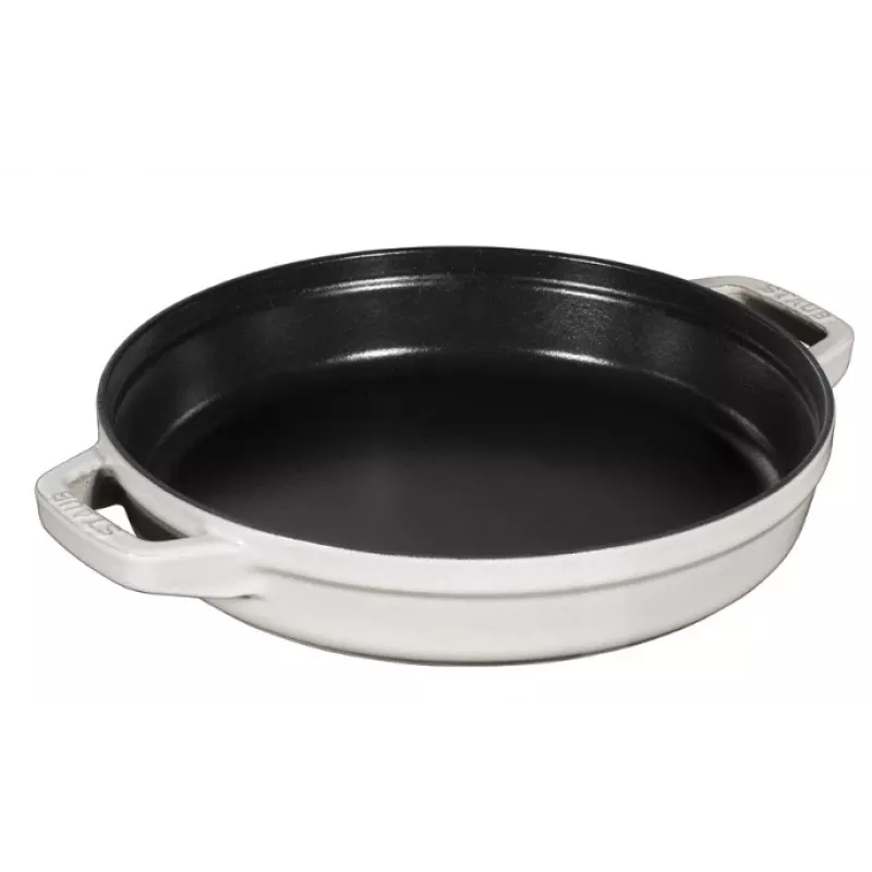 Staub La Cocotte apvalus ketaus troškinimo indas 24 cm 3,8 L juodas