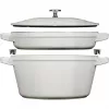 Staub La Cocotte apvalus ketaus troškinimo indas 24 cm 3,8 L juodas