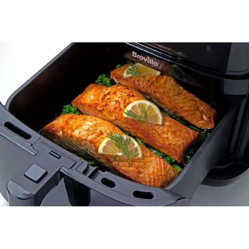 Breville VDF133X Oil-Free Steam Fryer, 7L, 1700W, Black/Silver