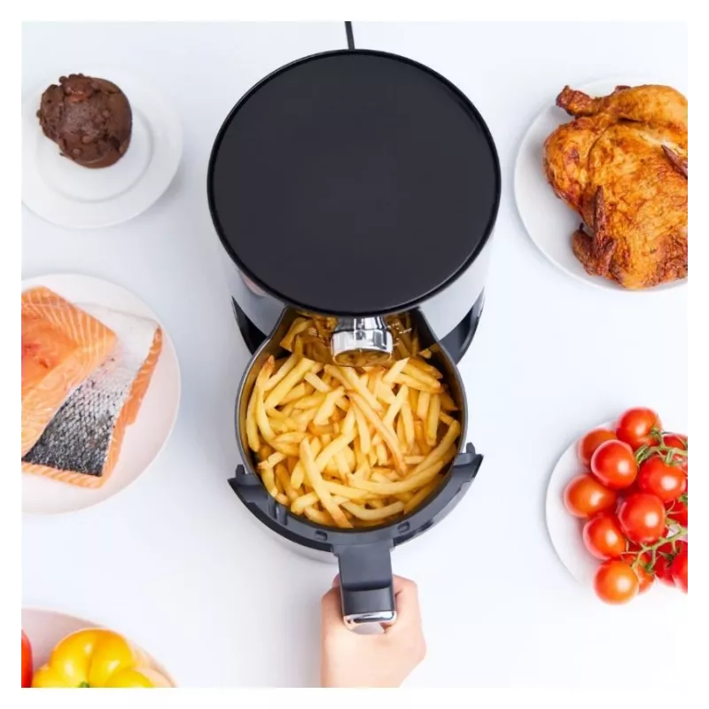 MPM MFR-12 Oro gruzdintuvė 1500W 3.2L Juoda