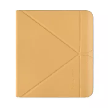 Kobo SleepCover, skirta Libra 2 – folio dėklas su užmigdymo/pažadinimo funkcija, geltona