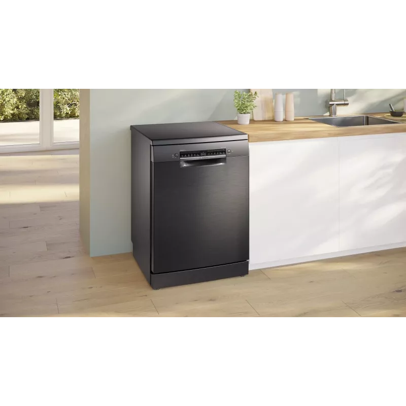 Bosch SMS4ENC06E Laisvai pastatoma indaplovė, 13 komplektų, 44 dB, Silver Inox