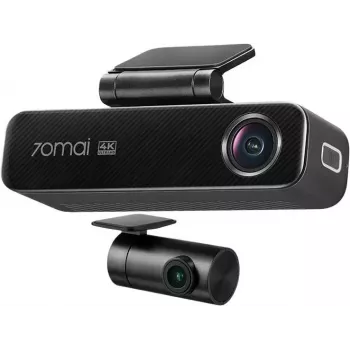 70mai Dash Cam M800 4K UHD GPS WiFi 4G/LTE su RC14 galine kamera