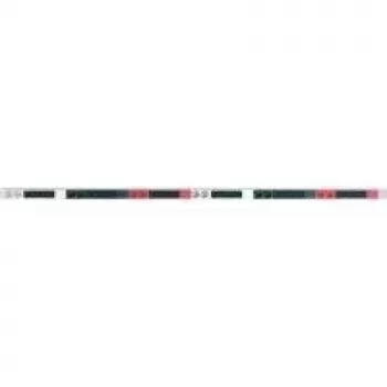 Bachmann IT PDU Basic - Maitinimo skirstytuvas (montuojamas į stelažą) - AC 400 V - 3 fazės - įvestis kietai prijungiama - išvesties jungtys: 48 (36 x IEC 60320 C13, 12 x CEE 7/3) - 1U (800.0113)
