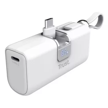 Trust Pacto 5000 mAh White Power Bank