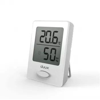 Duux Sense Drėgmės ir temperatūros matuoklis Baltas LCD ekranas