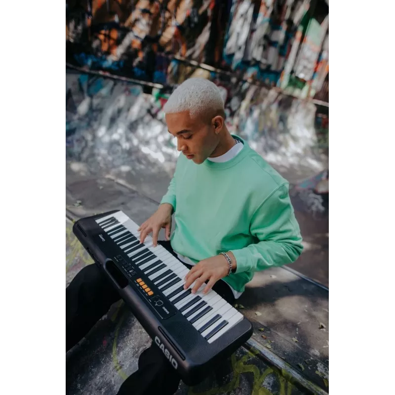 Casio CT-S100 skaitmeninis pianinas, 61 klavišas, juodas