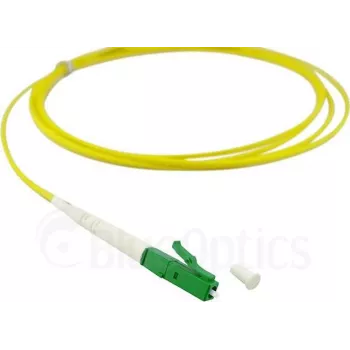 BlueOptics Fiber Optic Patch Cord Simplex LC-APC / LC-APC SM OS2 50,0m Geltona