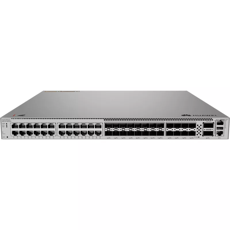 Huawei S620-24T16X8Y2CZ Valdomas L3 komutatorius - 24x Gigabit + 16x 10G SFP+ + 8x 25G SFP28 + 2x 100G QSFP28, Montuojamas į stelažą