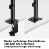 LOGILINK Trigubas monitorių laikiklis 17-27 colių ekranams, 10 kg rankai, juodas