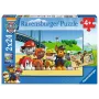 Ravensburger Dėlionė 2x24 detalės Team Paw Patrol
