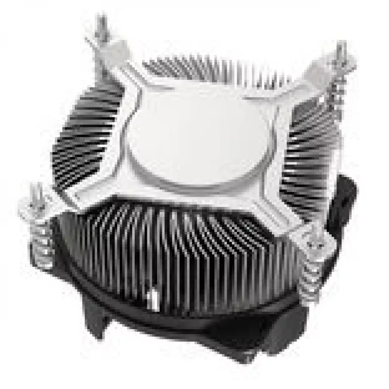 Akasa AK-CC6620BP01 žemo profilio CPU aušintuvas, Intel LGA1700 ir LGA1851 - 90 mm