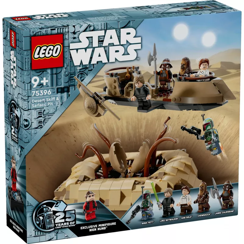 LEGO Star Wars 75396 Dykumų skifas ir Sarlako duobė