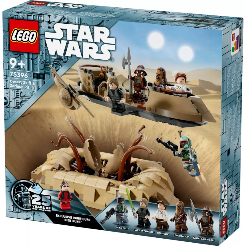 LEGO Star Wars 75396 Dykumų skifas ir Sarlako duobė