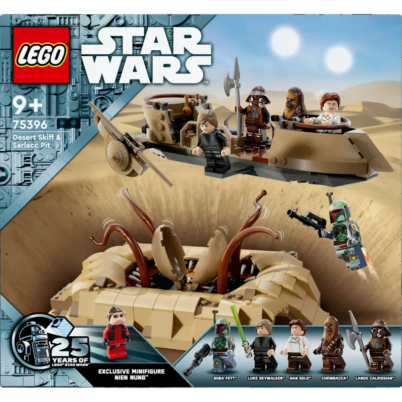 LEGO Star Wars 75396 Dykumų skifas ir Sarlako duobė