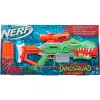 HASBRO Nerf DinoSquad Rex-Rampage Motorizuotas strėlių paleidėjas – žalia/oranžinė
