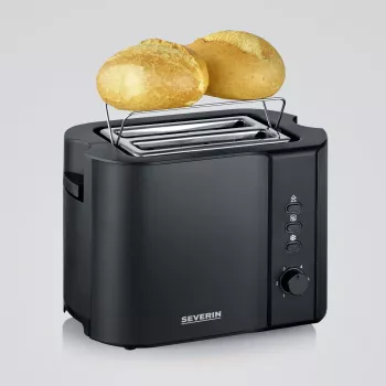 Severin AT 9552 Skrudintuvas 2 griežinėliams Juodas 800 W
